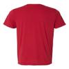 CornBorn Kansas Jayhawks Apparel Men Shirt - Premium Tri-Blend Rock Chalk Jayhawks - Red - XL view 2