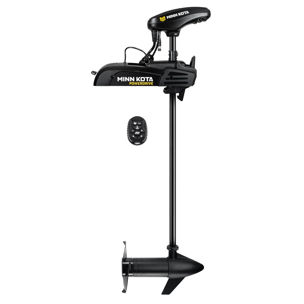 Minn Kota PowerDrive Bow-Mount Electric Trolling Motor with GPS  55 Lb. Thrust, 54 in. Shaft, Freshwater