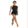 Danz N Motion Adult Lace Pull-On Skirt 23400A (Black, X-Large) view 1