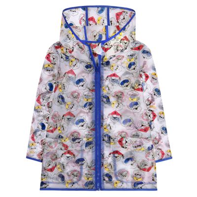 ABG Accessories Boys Rain Coat For Kids - Disney Paw Patrol Toddler Raincoat For Kids 6-7 Years - Kids Rain Poncho