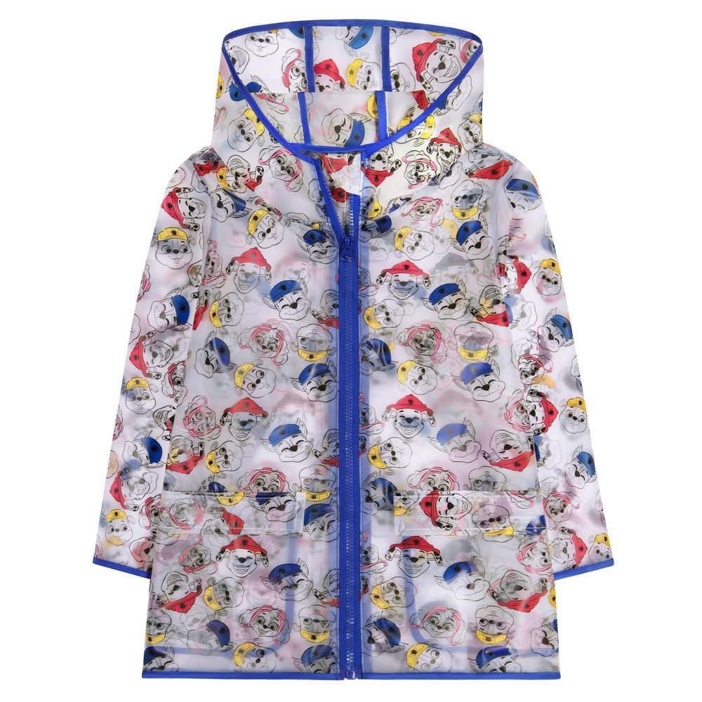 ABG Accessories Boys Rain Coat For Kids - Disney Paw Patrol Toddler Raincoat For Kids 6-7 Years - Kids Rain Poncho