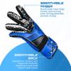 SPORIA Youth Goalie Gloves (Fluorescent Blue, 4) view 3