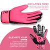 SPORIA Youth Goalie Gloves (Pink, 6) view 2