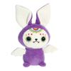 Aurora Spooky Halloween Bonita Sugar Skull Bat Stuffed Animal - Boo-Tiful Decor - Trick-or-Treat Fun - Purple 8 Inches view 2
