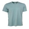 Bella Canvas Mens CVC Jersey Tee, S, Heather Blue Lagoon view 1