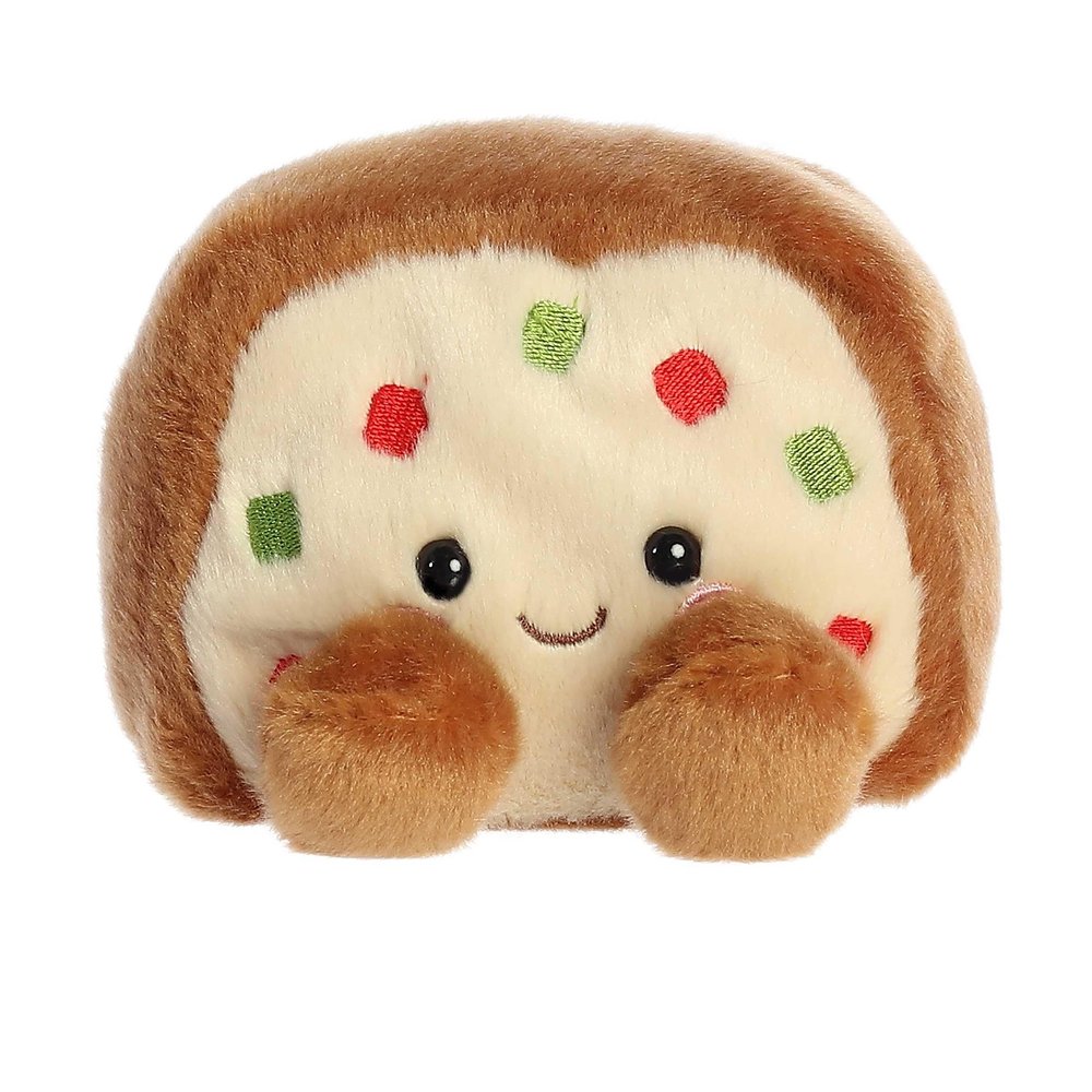 Aurora Adorable Palm Pals Fran Fruit Cake Stuffed Animal - Pocket-Sized Fun - On-The-Go Play - Brown 5 Inches