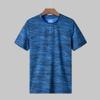 Short Sets for Men 2 Piece Casual Summer Outfits Running Gym Workout Sets Short Sleeve Tee Shirts Big and Tall Shorts Blue view 4