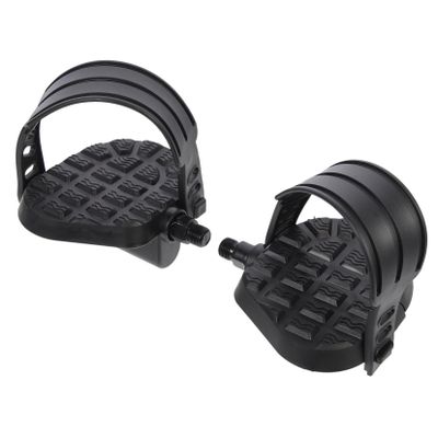 Door Cycling Bike Pedals Non-Slip and Sturdy Platform Pedals Exercise Bike Set