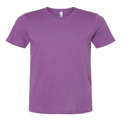 Bella Canvas Mens Jersey Tee, M, Royal Purple