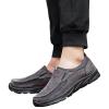 Hbeylia Men's Dress Sneakers Oxfords Business Casual Walking Shoes Fashion Round Toe Slip On Tennis Comfortable Wingtip Outdoor Versatile Walking Shoes view 1