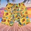 228CLOSET Alligator Lovers Men's Swim Trunks - Sunflower Hawaiian Shorts for Men, Men's Summer Bathing Shorts Set 38 Size Size 5XL view 3