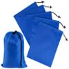 PALTERWEAR Drawstring Bag with Toggle - Nylon Cinch and Ditty Pouch Six-Pack (Blue, 9 x 12 Inch, Set of 6) view 1