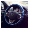 FUERU Car Steering Wheel Cover Set Car Steering Wheel Cover 14.5-15 Inches Genuine Leather Fluorescent Wave Fashion Car Interior (Color : 5#) view 1