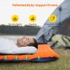 VALEHOWL 4 Inch Thick Camping Sleeping Pad with Internal Straps - R Value 4.0 for 4 Seasons, Durable & 100% Waterproof Outdoor Air Mattress, Lightweight Sleeping Mat for Hiking, Backpacking, Travel view 3
