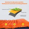 VALEHOWL 4 Inch Thick Camping Sleeping Pad with Internal Straps - R Value 4.0 for 4 Seasons, Durable & 100% Waterproof Outdoor Air Mattress, Lightweight Sleeping Mat for Hiking, Backpacking, Travel view 4