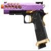 Lancer Tactical Airsoft Pistol STRYK Hi-Capa 5.1/4.3 Full Metal Gas Blowback 330 FPS (Regular, Purple & Gold, Hi-Capa 5.1) view 2