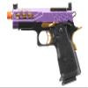 Lancer Tactical Airsoft Pistol STRYK Hi-Capa 5.1/4.3 Full Metal Gas Blowback 330 FPS (W/Red Dot Mount, Purple & Gold, Hi-Capa 4.3) view 2