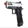 Lancer Tactical Airsoft Pistol STRYK Hi-Capa 5.1/4.3 Full Metal Gas Blowback 330 FPS (Regular, Silver, Hi-Capa 4.3) view 3