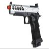 Lancer Tactical Airsoft Pistol STRYK Hi-Capa 5.1/4.3 Full Metal Gas Blowback 330 FPS (W/Red Dot Mount, Silver, Hi-Capa 5.1) view 3