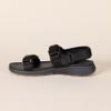 Amazon Essentials Men's Adjustable Triple Strap Sandal, Black, 13 view 3