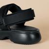 Amazon Essentials Women's Sport Sandal With Memory Foam Insole and Adjustable Padded Straps, Black, 10 view 2