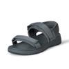 Amazon Essentials Men's Adjustable Triple Strap Sandal, Grey, 8 view 1