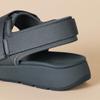Amazon Essentials Men's Adjustable Triple Strap Sandal, Grey, 8 view 2