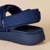 Amazon Essentials Men's Adjustable Triple Strap Sandal, Navy, 12 view 2