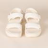 Amazon Essentials Women's Sport Sandal With Memory Foam Insole and Adjustable Padded Straps, Off-white, 9 view 4