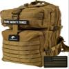 AMERICANPHOENIX 45L Elite Tactical Backpack | 3X Stronger Work & Military Backpack | Water Resistant and Heavy Duty | 3 Day MOLLE Bug Out Bag (Dune Brown) view 1