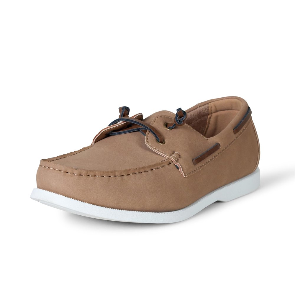 Amazon Essentials Men's Boat Shoe, Khaki Brown, 13