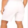 Coral Bay Petite Solid Pull-On Shorts 16P White view 2