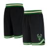 Ultra Game Boys' Active Knit Basketball Training Shorts,Milwaukee Bucks,Black,8 view 1
