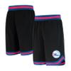 Ultra Game Boys' Active Knit Basketball Training Shorts,Philadelphia 76ers,Black,8 view 1