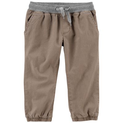 OshKosh B'Gosh Boys' Stretch Canvas Pull-on Jogger, Bellwood