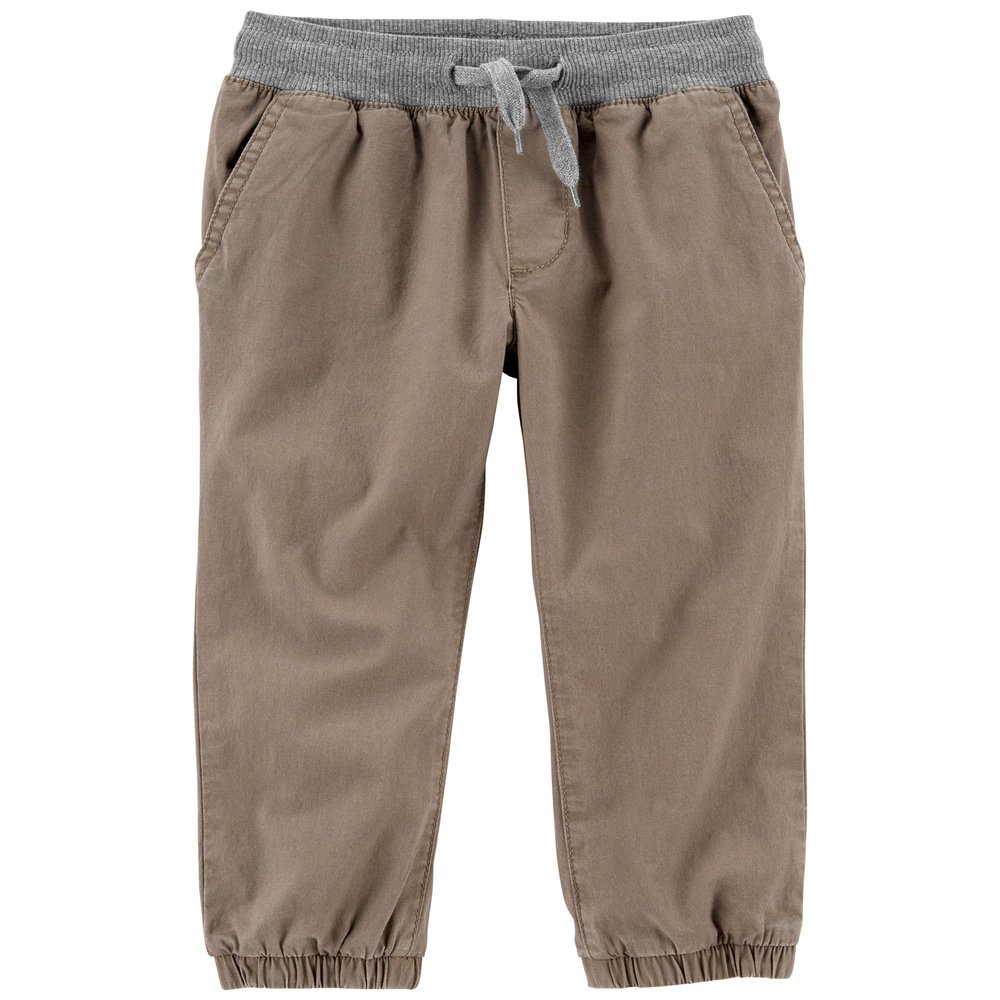 OshKosh B'Gosh Boys' Stretch Canvas Pull-on Jogger, Bellwood