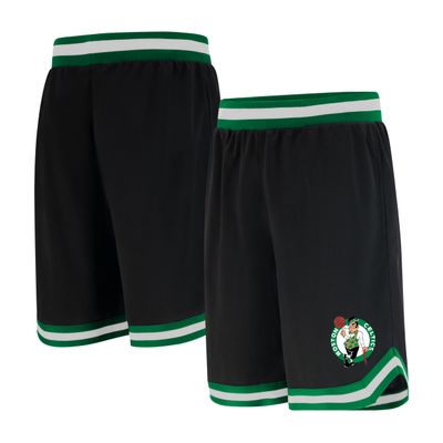 Ultra Game Boys' Active Knit Basketball Training Shorts,Boston Celtics,Black,8