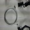 Bike Caliper Brake Set Long Reach Arm 55-73mm Nutted Front & Rear view 4
