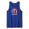 Mopar American Flag White Logo Tank Top view 1