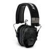 Walkers Razor Patriot Series Hi-Gain Omnidirectional Microphone Adjustable Range Shooting Hunting Hearing Protection Electronic Earmuffs (Camo) Bundle with Protective Glasses (2-Pack) view 2
