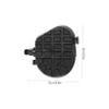 1 Pair Exercise Bike Pedals Indoor Cycling Pedal Platform for Fitness Bike Sturdy Gym Cycling Easy Install Adjustable Length Compatible view 4