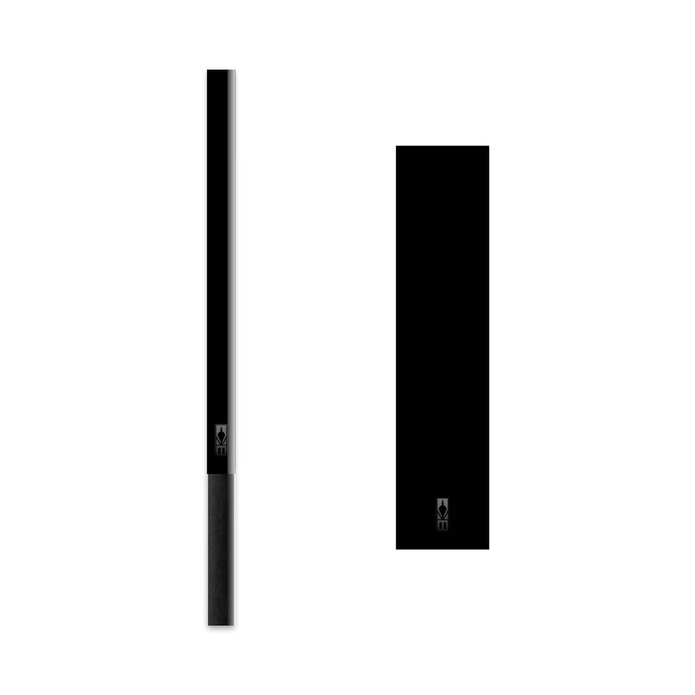 Bohning 5.5" Solid Arrow Wraps, X-Small, Blackout