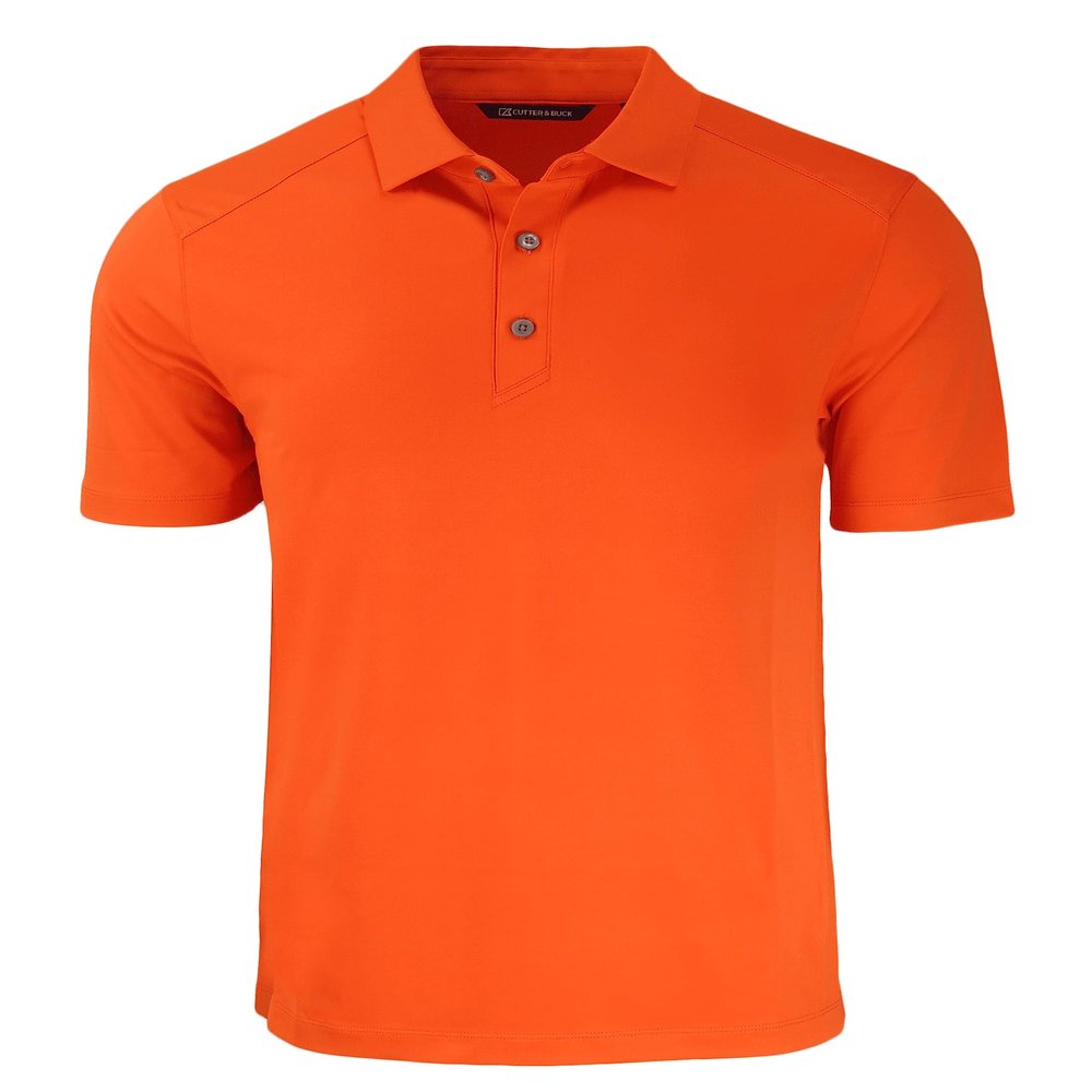Cutter & Buck Forge Eco Stretch Recycled Mens Polo, College Orange, M