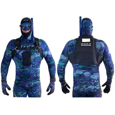 MAKO Spearguns Quick Release Zero Drag Weight Vest (No Weights, XX-Large)