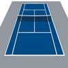 Nova NovaPlay Heavy Duty Tennis Court Surfacing, Stadium Blue (5 Gallon Pail) view 3