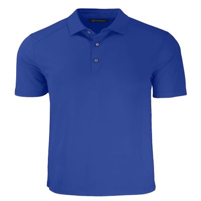 Cutter & Buck Forge Eco Stretch Recycled Mens Big & Tall Polo, Tour Blue, 1XB