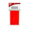 Bohning 5.5" Solid Arrow Wraps, Small, Neon Red view 2