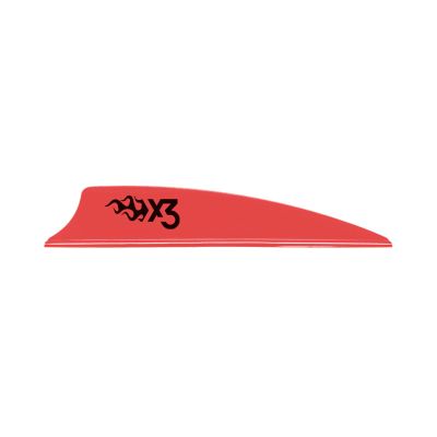 Bohning X3 Vane, 2.25", Hot Pink, 36pk
