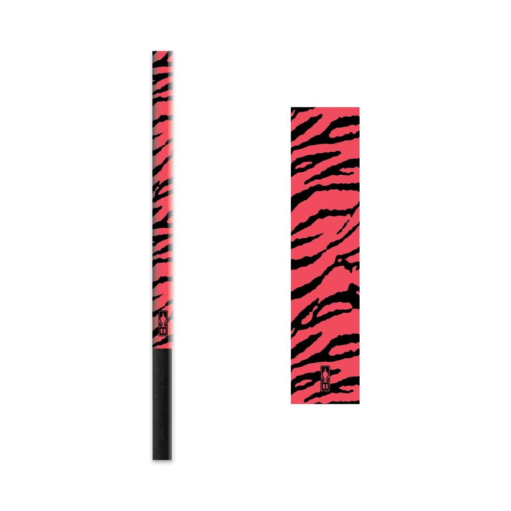 Bohning 5.5" Tiger Print Arrow Wraps, X-Small, Pink Tiger