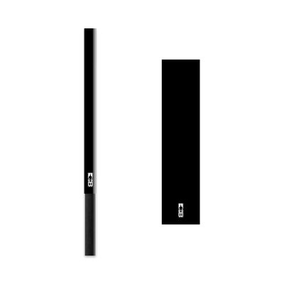 Bohning 5.5" Solid Arrow Wraps, Small, Black